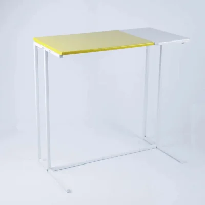 Side table Comfort A600 yellow/white